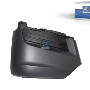 DT Spare Parts 3.81302 Bumper cover, right, grey