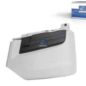 DT Spare Parts 3.81303 Bumper cover, left, white