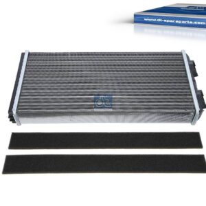 DT Spare Parts 3.82231 Heat exchanger, L: 370 mm, W: 190 mm, T: 43 mm