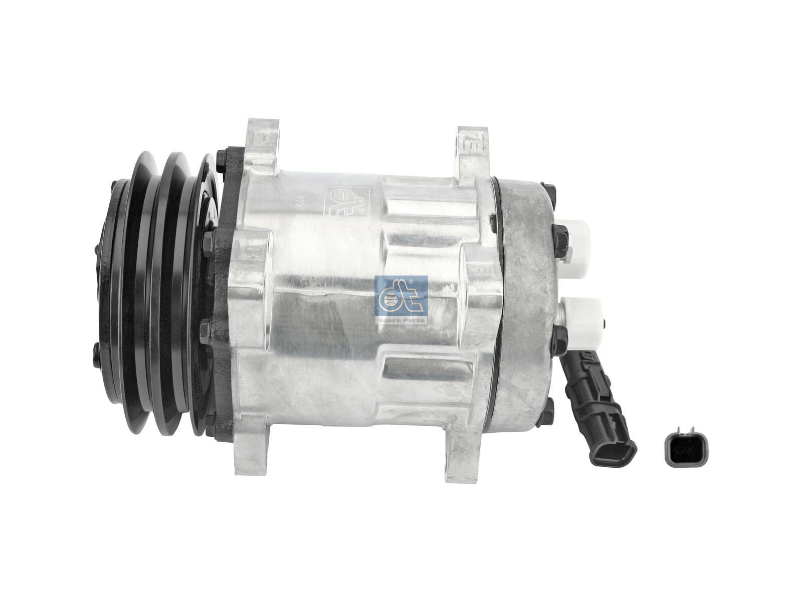 DT Spare Parts 3.82240 Compressor, air conditioning, oil filled, 24 V, DP: 132 mm