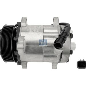 DT Spare Parts 3.82243 Compressor, air conditioning, oil filled, 24 V, 8 PK, DP: 119 mm, 8 grooves