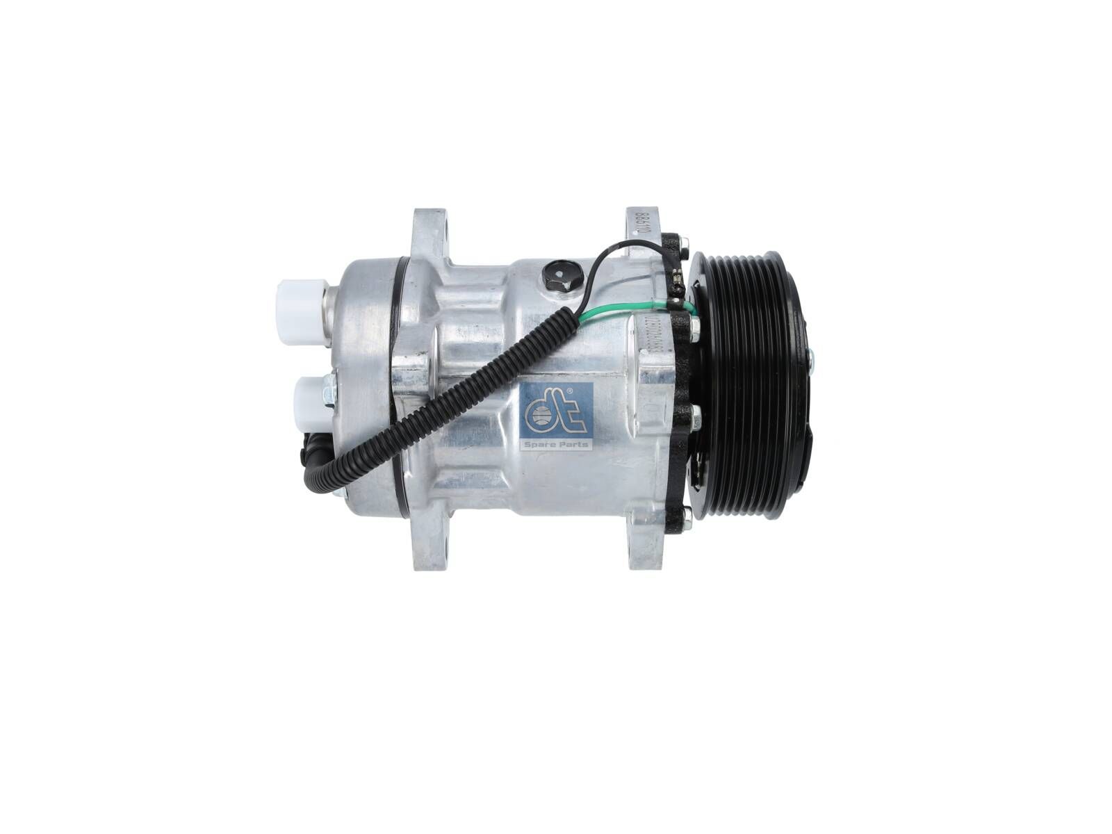 DT Spare Parts 3.82245 Compressor, air conditioning, oil filled, 24 V, 8 PK, DP: 119 mm, 8 grooves