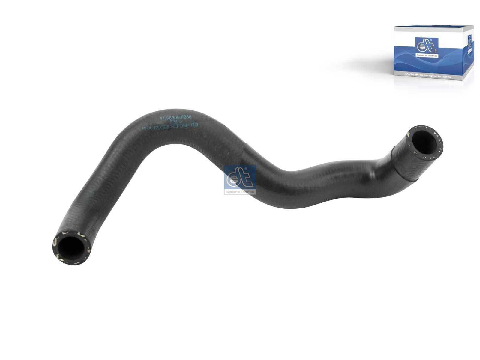 DT Spare Parts 3.82606 Hose, heating, d: 18 mm