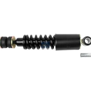 DT Spare Parts 3.83000 Cabin shock absorber, D: 38.5 mm, b: 20 mm, M10 x 1, Lmin: 220 mm, Lmax: 314 mm
