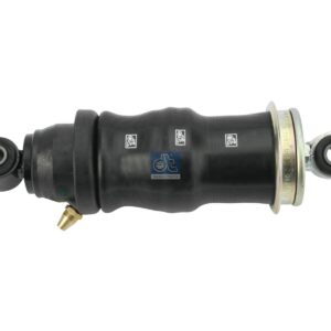 DT Spare Parts 3.83008 Cabin shock absorber, with air bellow, D1: 13 mm, D2: 45 mm, b: 14 mm, Lmin: 240 mm, Lmax: 294 mm