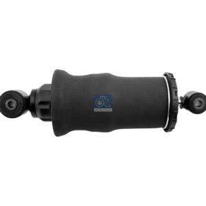 DT Spare Parts 3.83015 Cabin shock absorber, with air bellow, left, rear, b: 12 mm, Lmin: 257 mm, Lmax: 339 mm
