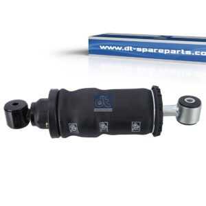 DT Spare Parts 3.83017SP Cabin shock absorber, front, b: 12 mm, Lmin: 297 mm, Lmax: 376 mm