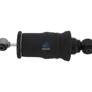 DT Spare Parts 3.83036 Cabin shock absorber, with air bellow, left, rear, D1: 13 mm, D2: 45 mm, b: 12 mm, Lmin: 254 mm, Lmax: 338 mm
