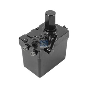 DT Spare Parts 3.84009 Cabin tilt pump, 570 ml, M12 x 1,5, M12 x 1,5, L: 130 mm, W: 87 mm, H: 121 mm, 200 bar
