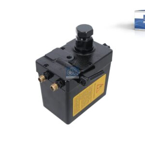 DT Spare Parts 3.84010 Cabin tilt pump, 580 ml, M12 x 1,5, M12 x 1,5, L: 130 mm, W: 87 mm, H: 121 mm, 280 bar