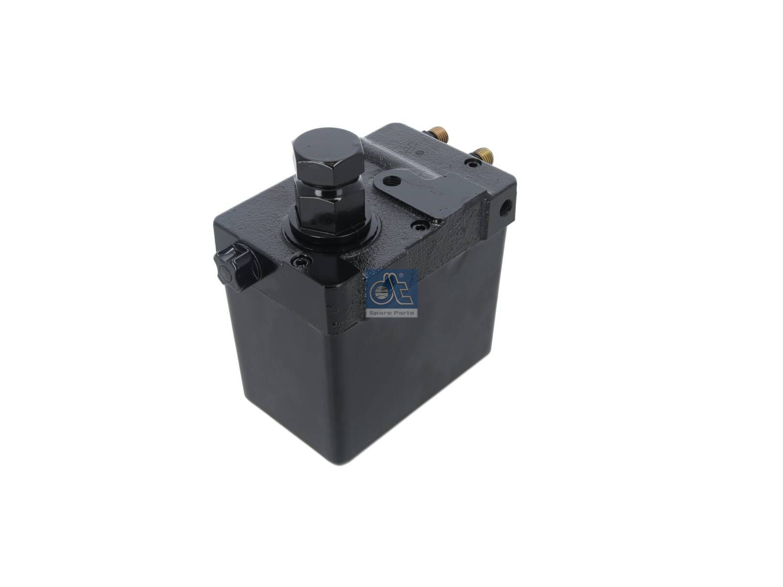 DT Spare Parts 3.84010 Cabin tilt pump, 580 ml, M12 x 1,5, M12 x 1,5, L: 130 mm, W: 87 mm, H: 121 mm, 280 bar