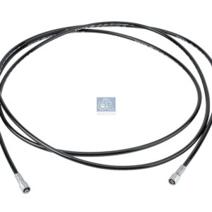 DT Spare Parts 3.84058 Hose line, cabin tilt, D: 8.3 mm, M12 x 1,5, M12 x 1,5, L: 3650 mm, L1: 3650 mm, 400 bar