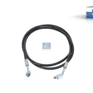 DT Spare Parts 3.84065 Hose line, cabin tilt, M12 x 1,5, L: 1750 mm, 362 bar