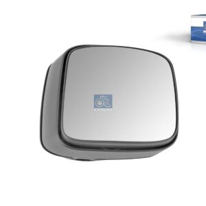 DT Spare Parts 3.86035 Wide view mirror, right, heated, electrical, R: 300 mm