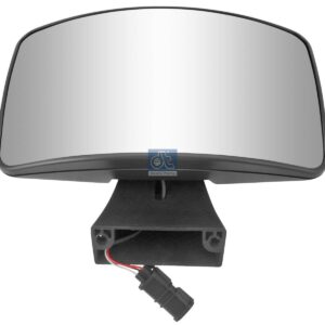 DT Spare Parts 3.86052 Kerb observation mirror, heated, electrical, R: 300 mm