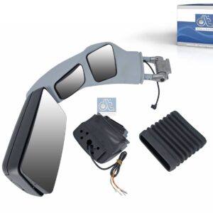 DT Spare Parts 3.86501 Main mirror, right, heated, electrical, r: 240 mm, R: 1800 mm