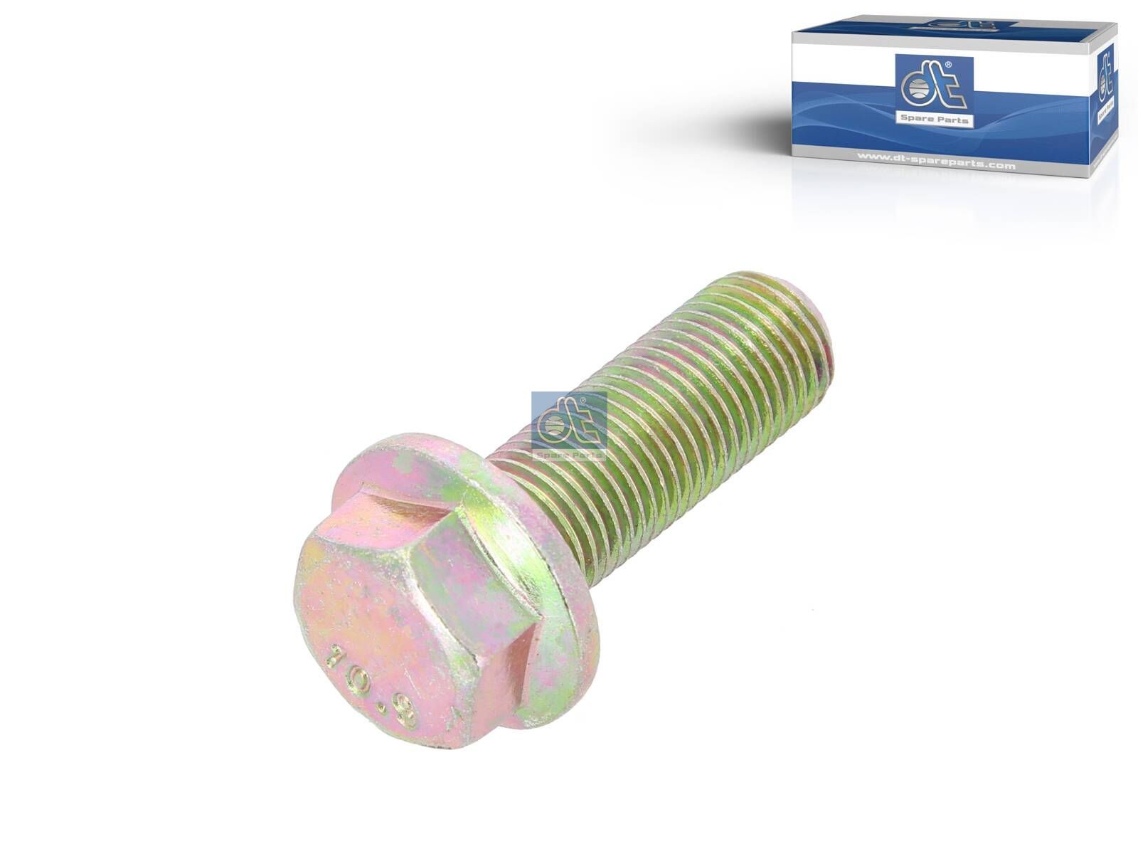 DT Spare Parts 3.89621 Screw, M14 x 1,5, Lu: 40 mm, 10.9