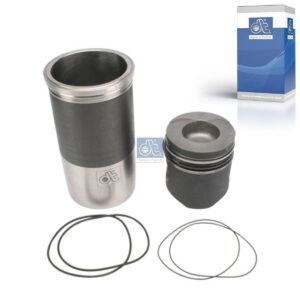 DT Spare Parts 3.90021 Piston with liner, D: 128 mm