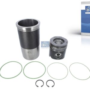 DT Spare Parts 3.90026 Piston with liner, D: 128 mm