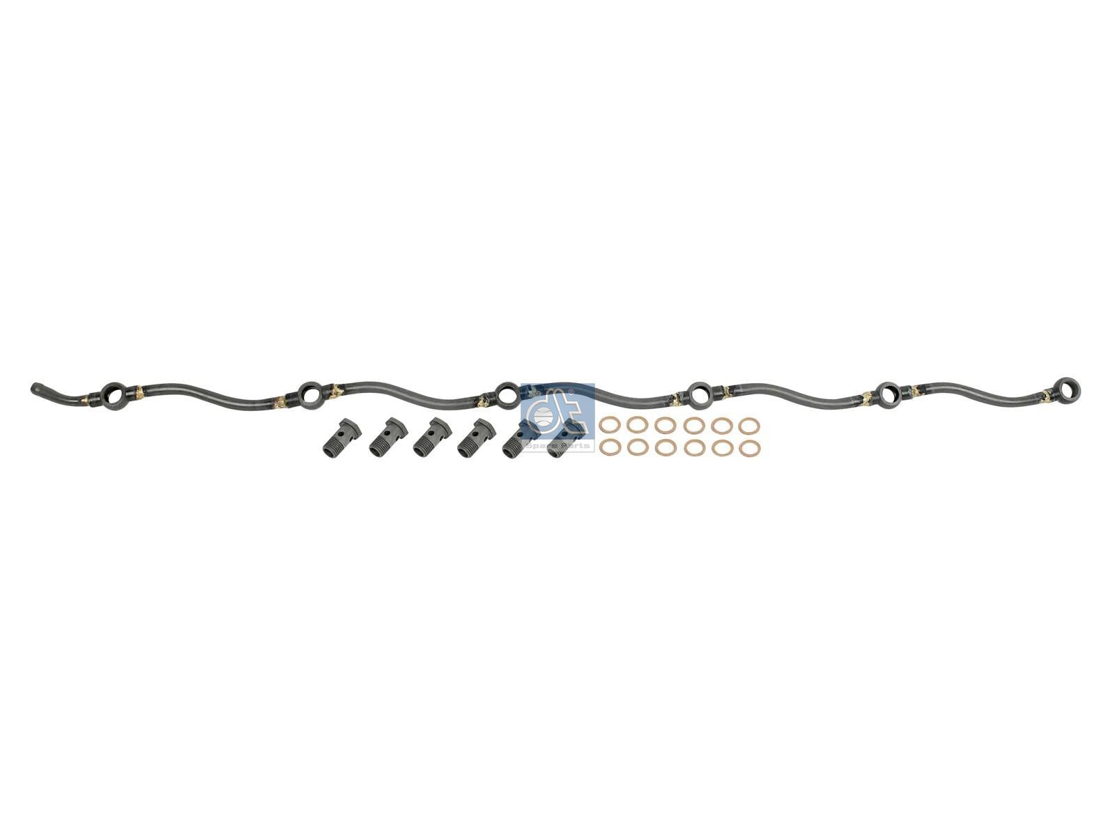 DT Spare Parts 3.90520 Line, coolant water vent, complete