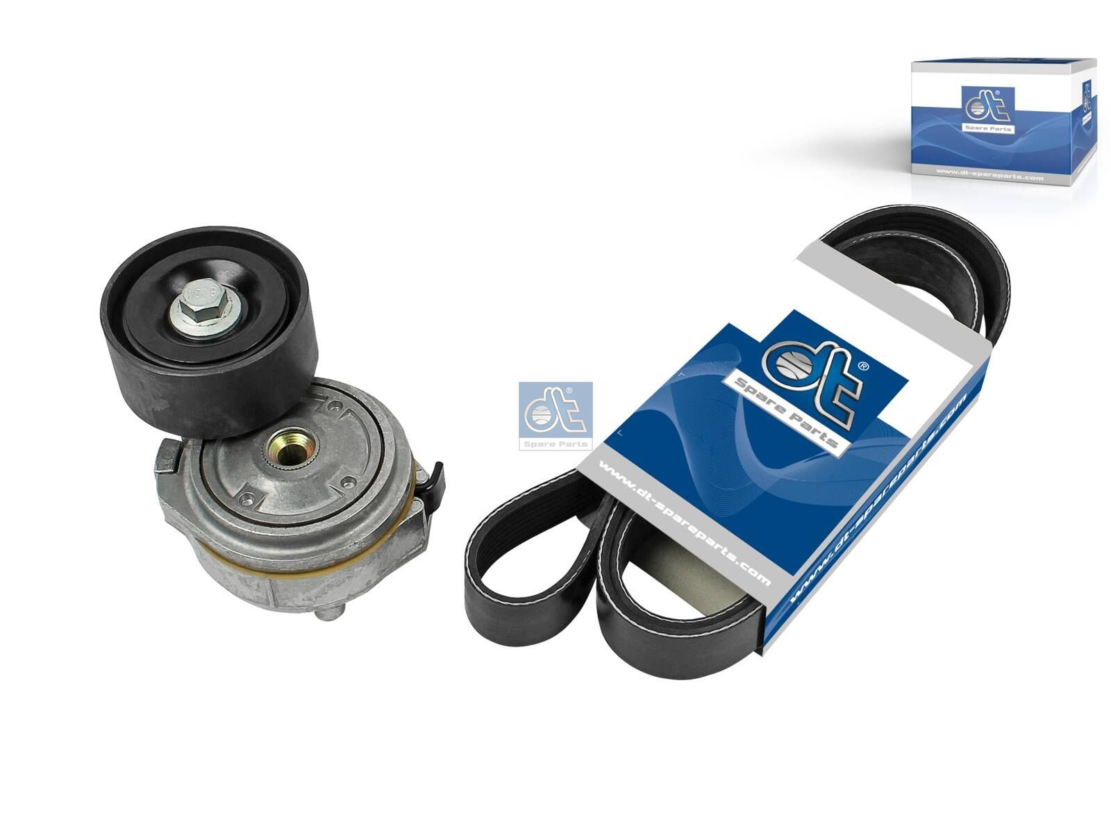 DT Spare Parts 3.93009 Belt tensioner kit, 8 PK, L: 1495 mm