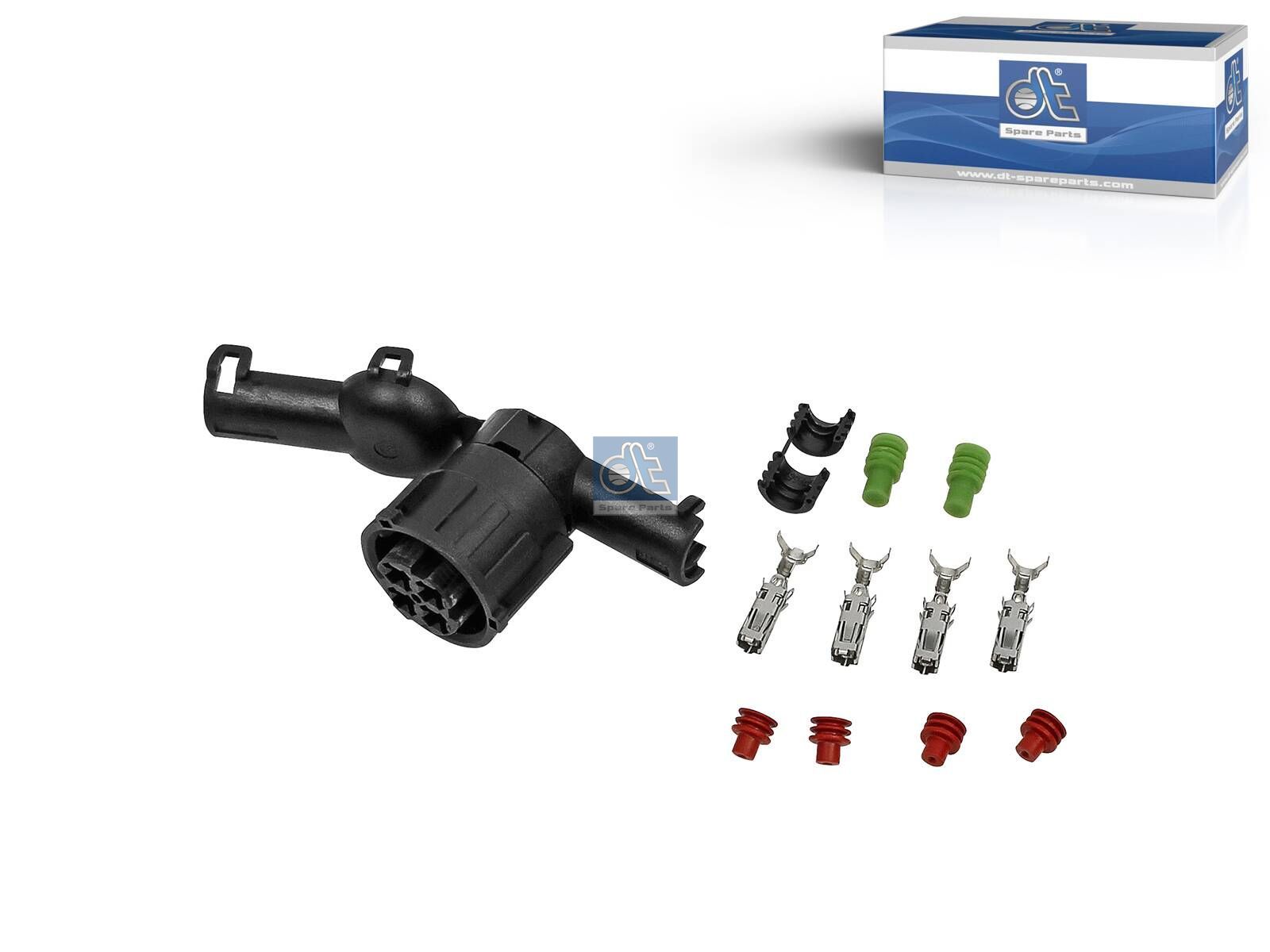 DT Spare Parts 3.93302 Repair kit, plug, 4 poles
