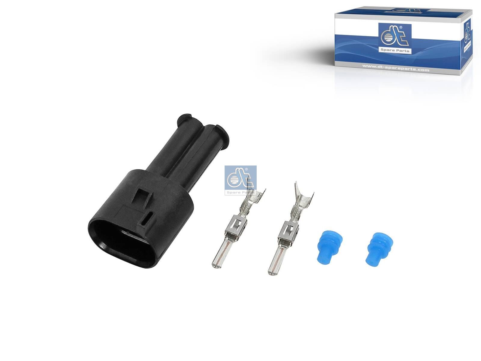 DT Spare Parts 3.93305 Repair kit, plug, 2 poles