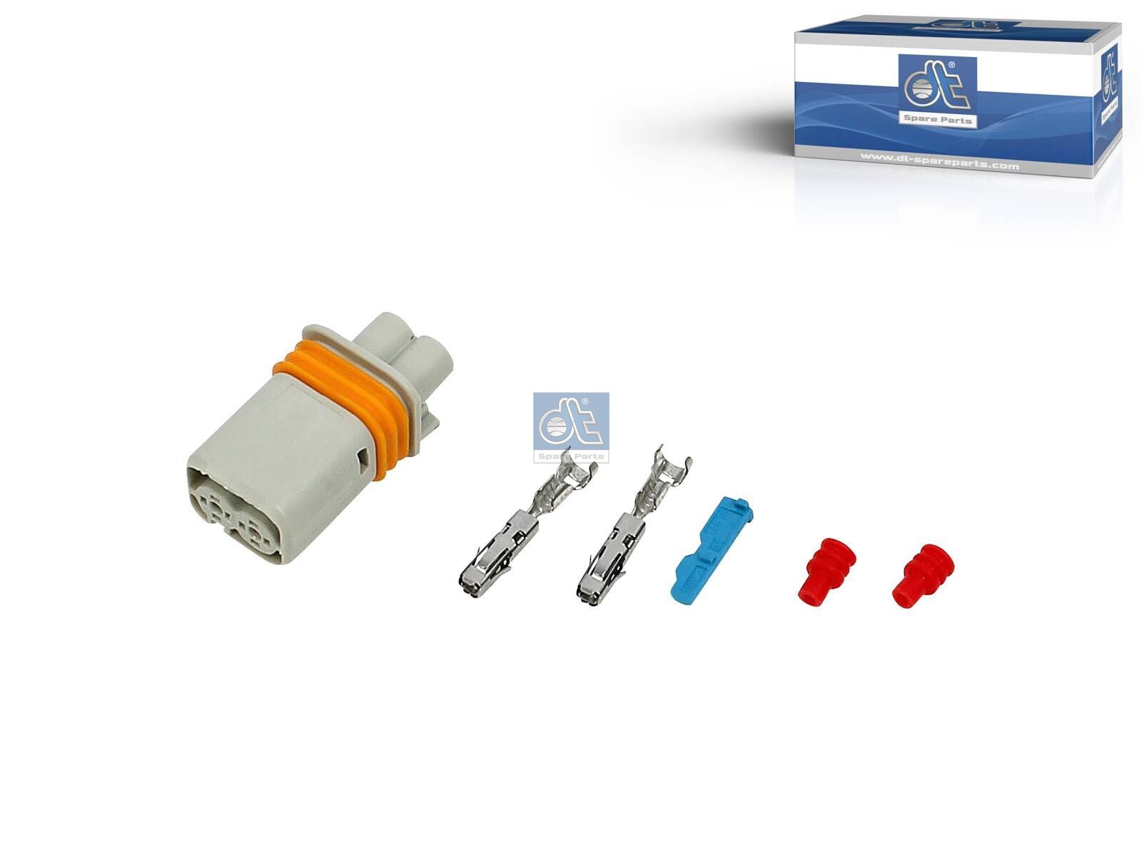 DT Spare Parts 3.93307 Repair kit, plug, 2 poles