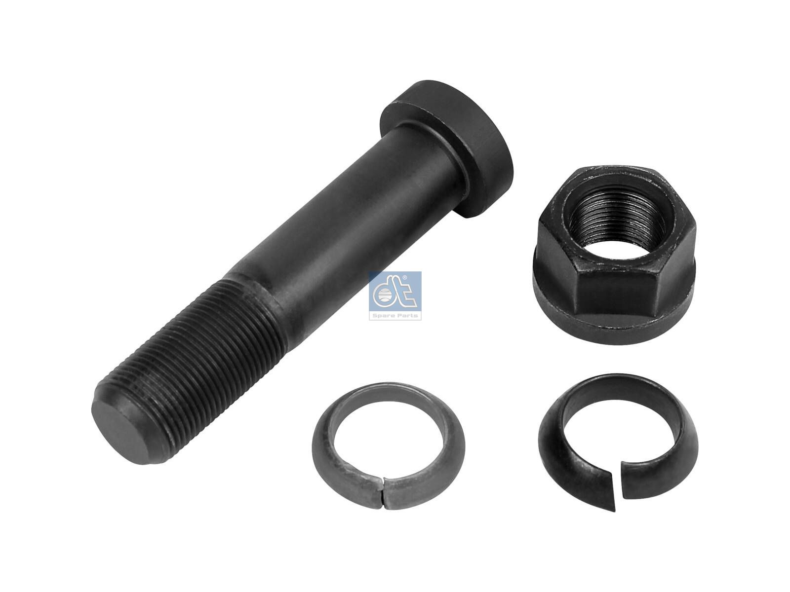 DT Spare Parts 3.96010 Wheel bolt, complete, M22 x 1,5, LTh: 38 mm, Lu: 98 mm, D: 32 mm, SW: 30, L: 109 mm, 10.9