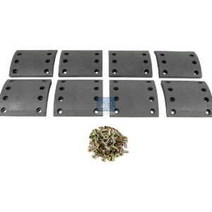 DT Spare Parts 3.96485 Drum brake lining kit, axle kit, W: 150 mm, S: 16.5 mm