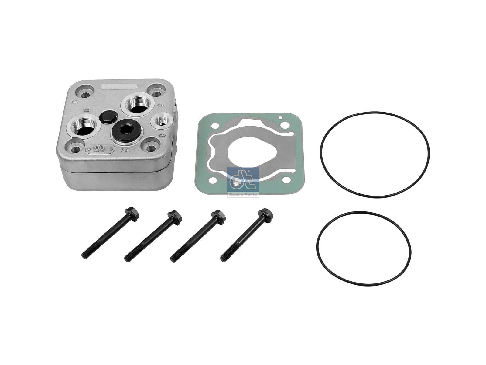 DT Spare Parts 3.97307 Cylinder head, compressor, complete