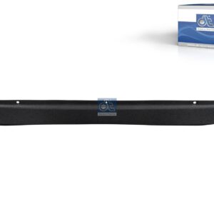 DT Spare Parts 4.00141 Bumper, rear, black