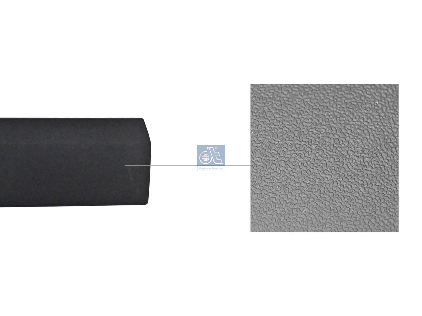 DT Spare Parts 4.00154 Cover moulding, lateral, left