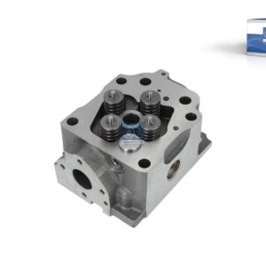 DT Spare Parts 4.00230 Cylinder head, with valves, with constant throttle