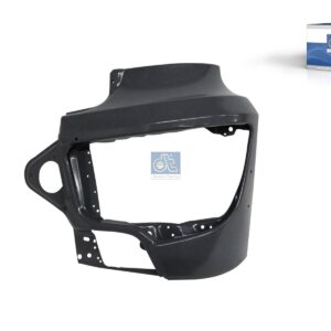 DT Spare Parts 4.00254 Bumper corner, left, grey
