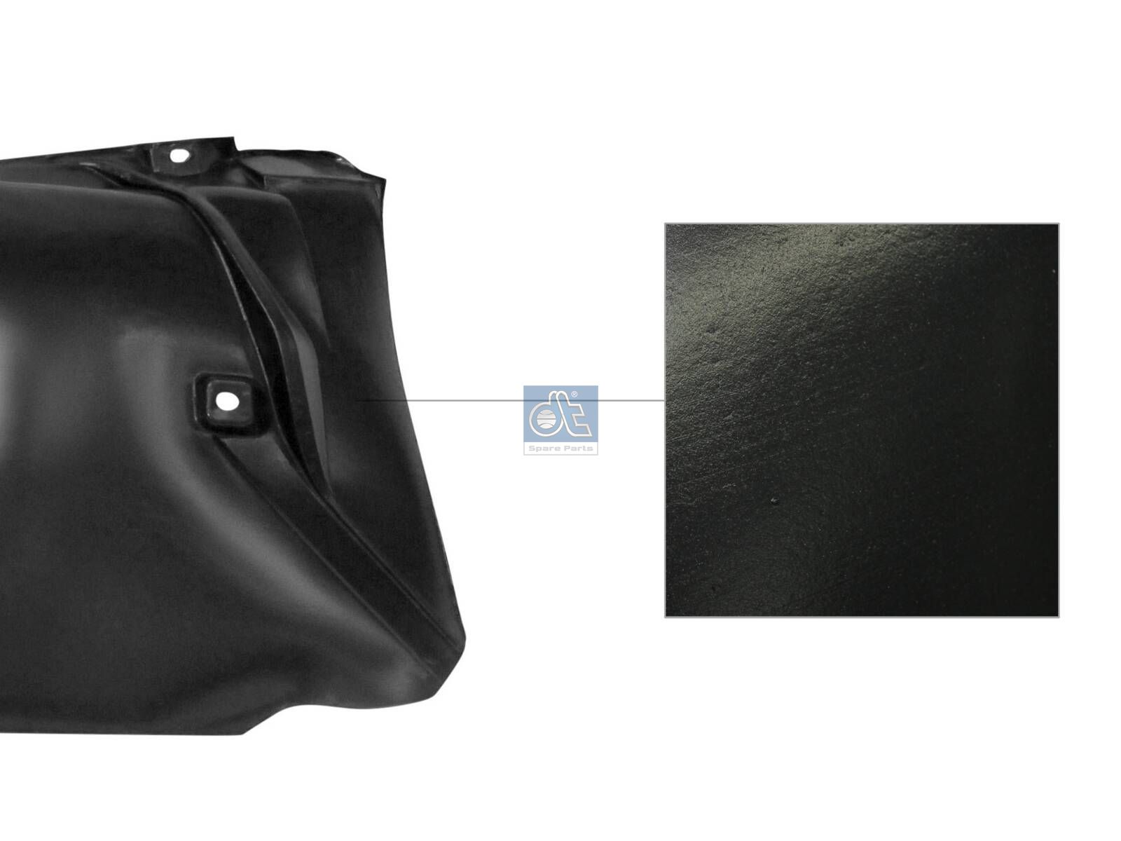 DT Spare Parts 4.00369 Fender, left, front