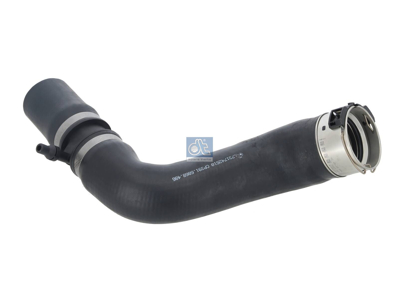 DT Spare Parts 4.00486 Radiator hose, retarder