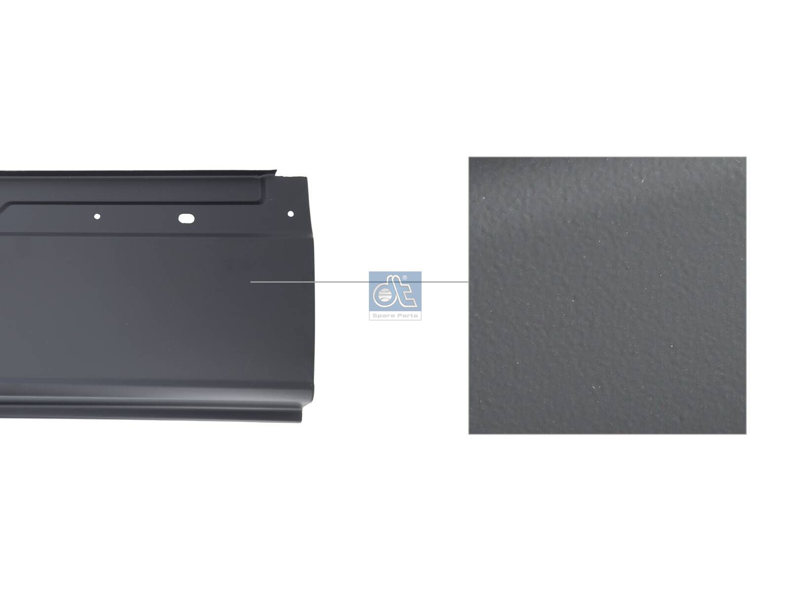 DT Spare Parts 4.01006 Cover, side panel, front, lower right