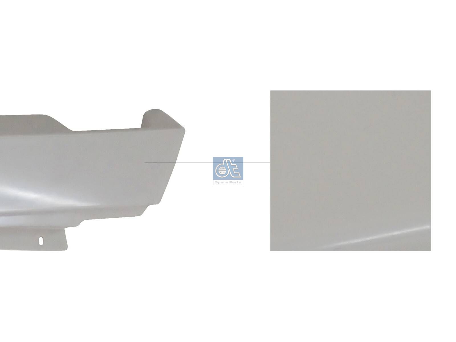DT Spare Parts 4.01086 Cabin corner, right
