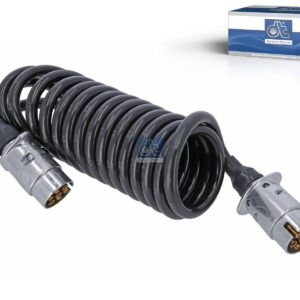 DT Spare Parts 4.10076 Electrical coil, 12 V, L: 3.5 m, ISO 1724, 7 poles