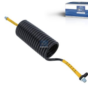 DT Spare Parts 4.10122 Air spiral, M16 x 1,5, L: 4 m, 18 Coils