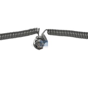 DT Spare Parts 4.10366 Electrical adapter coil, 24 V, L: 3 m, 7 poles, ISO 1185/N, 7 poles, ISO 3731/S, 15 poles, ISO 12098