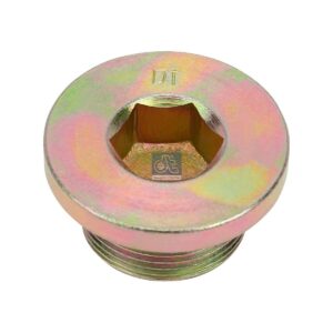 DT Spare Parts 4.30115 Screw plug, oil sump, with magnet, M26 x 1,5, H: 20 mm