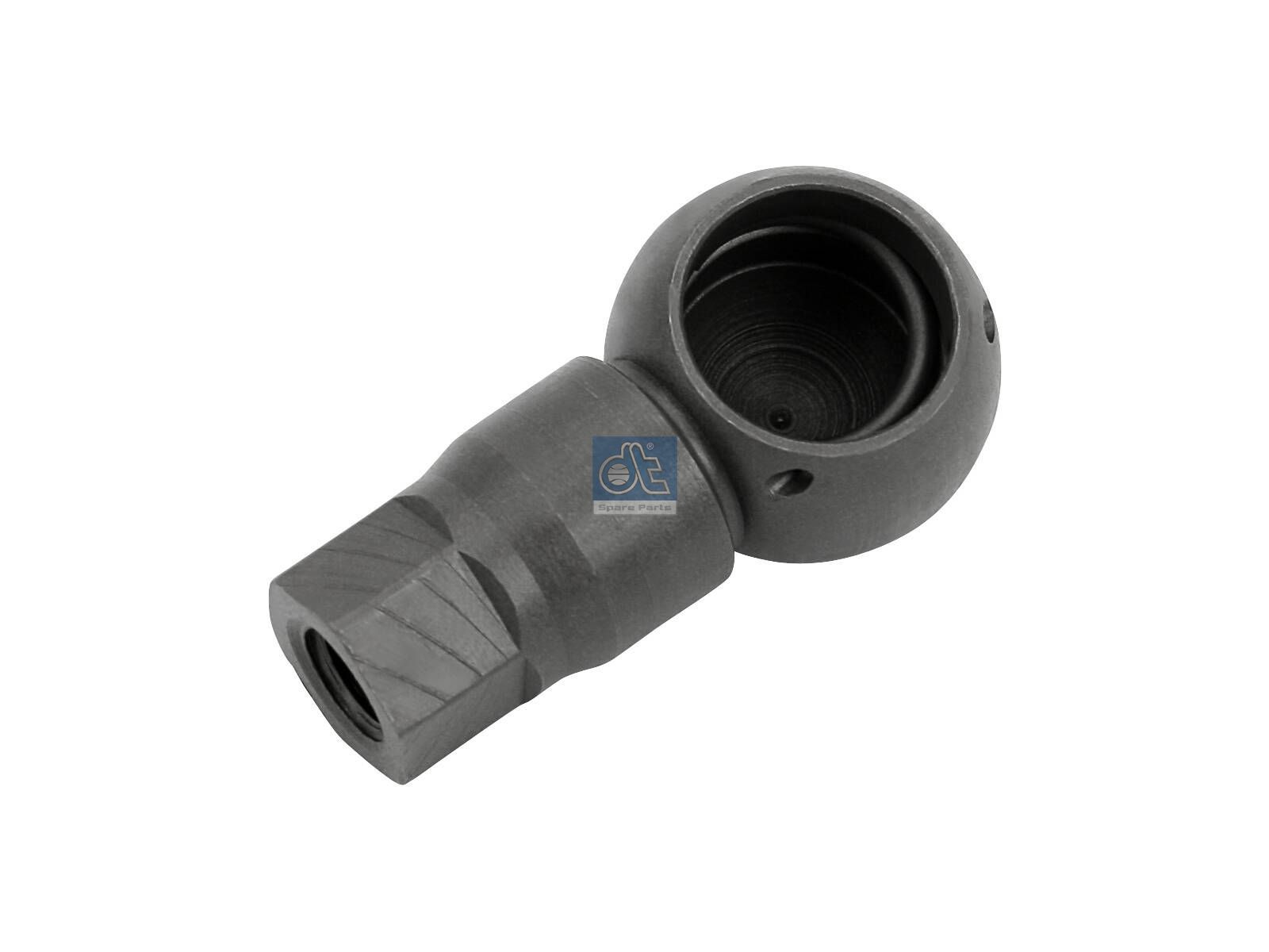 DT Spare Parts 4.30224 Ball socket, d: 16 mm, D: 24 mm, M8 x 1,25, LTh: 18 mm, L: 35 mm