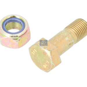 DT Spare Parts 4.40027 Bolt with nut, M14 x 1,5, L: 38 mm, 10.9