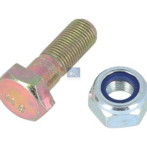 DT Spare Parts 4.40074 Bolt with nut, M10 x 1, L: 30 mm, 10.9