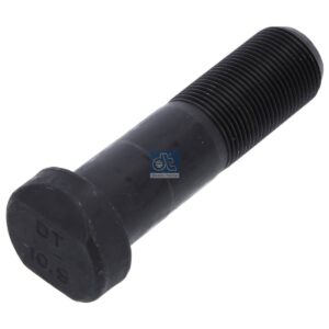 DT Spare Parts 4.40109 Wheel bolt, round head, M22 x 1,5, LTh: 42 mm, Lu: 80 mm, D: 32 mm, L: 91 mm, 10.9