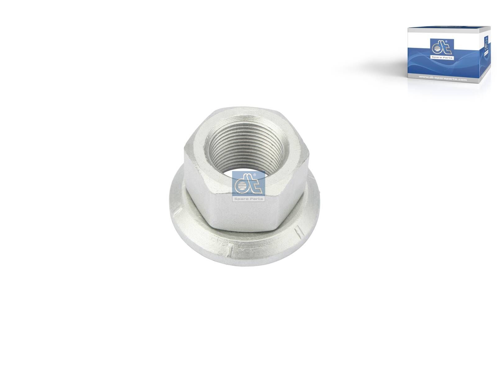 DT Spare Parts 4.40209 Wheel nut, surface: geomet, M22 x 1,5, SW: 32, H: 27 mm, 10