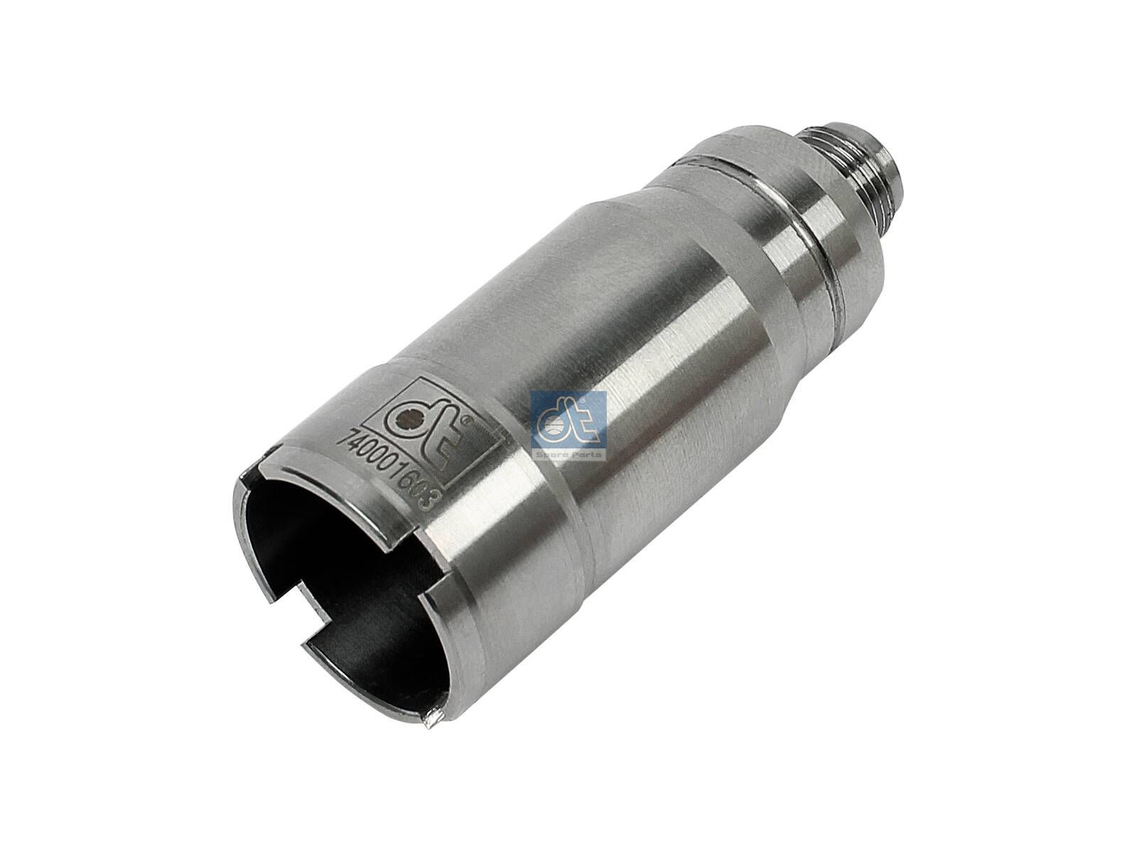 DT Spare Parts 4.40269 Injection sleeve, d: 7.6 mm, M12 x 1, L: 64.5 mm