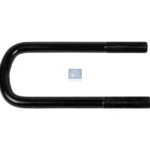 DT Spare Parts 4.40400 U-bolt, r: 12 mm, R: 60 mm, M18 x 1,5, LTh: 65 mm, L: 200 mm, w: 73 mm